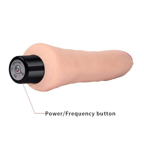 9"" REAL SOFTEE Vibrating Dildo Boss of toys
