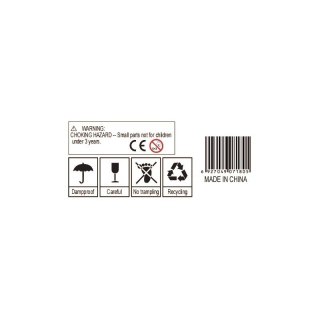 CLASSIC WORLD EDU Instrument Muzyczny Perkusyjny Tone Block z Uchwytem Classic World EDU