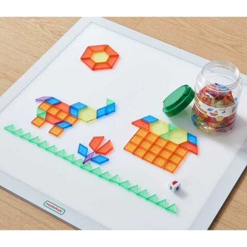 MASTERKIDZ Zestaw Klocki Montessori Tangram Mozaika 140 el. Masterkidz