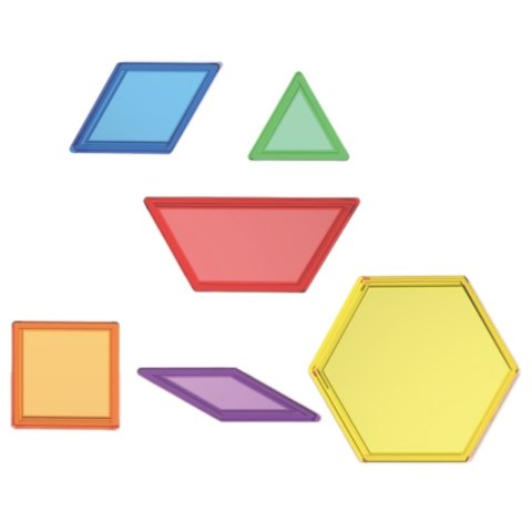 MASTERKIDZ Zestaw Klocki Montessori Tangram Mozaika 140 el. Masterkidz