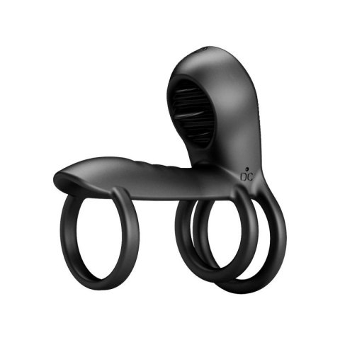 PRETTY LOVE - VIBRATING PENIS SLING Jammy, 12 vibration functions 12 licking settings Memory function Boss of toys