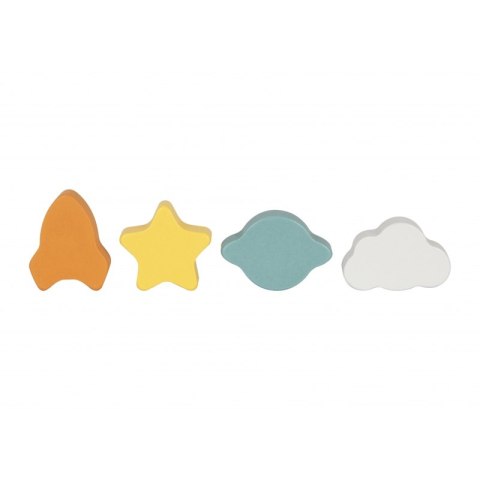 TOOKY TOY Drewniana Kostka Aktywności Kosmos Sorter Labirynt Tooky Toy
