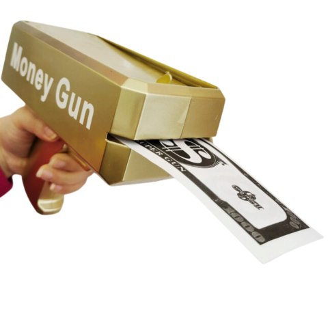 Money spray gun Money spray gun
