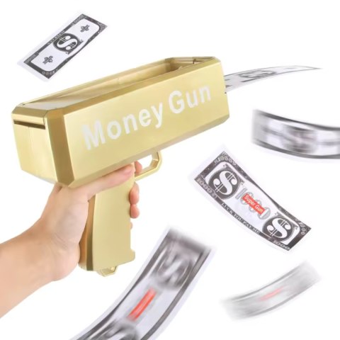Money spray gun Money spray gun