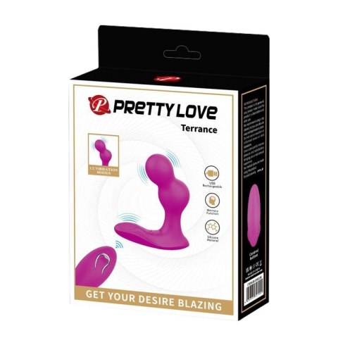 PRETTY LOVE - Terrance, 10 vibration functions Memory function Wireless remote control Boss of toys