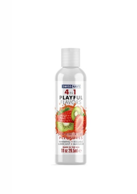 4 In 1 Lubricant with Straw-Kiwi Pleasures Flavor - 1 fl oz / 30 ml Boss of toys 4 In 1 Lubricant with Straw-Kiwi Pleasures Flavor - 1 fl oz / 30 ml Boss of toys
