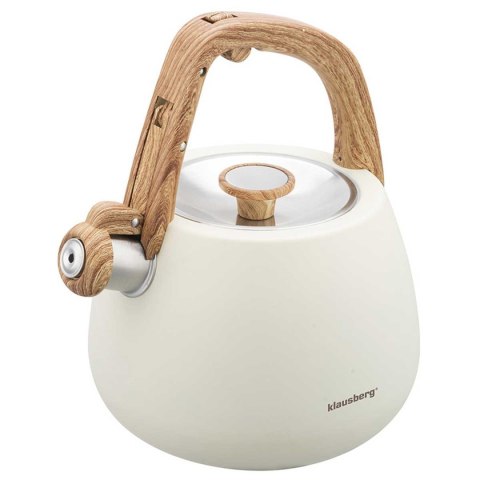 CZAJNIK STALOWY Z GWIZDKIEM 2,5L KLAUSBERG KB-7775 KLAUSBERG CZAJNIK STALOWY Z GWIZDKIEM 2,5L KLAUSBERG KB-7775 KLAUSBERG