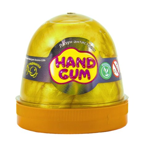 Glutek Slime Mr Boo Hand gum Złoto 120 g 80102 Glutek Slime Mr Boo Hand gum Złoto 120 g 80102