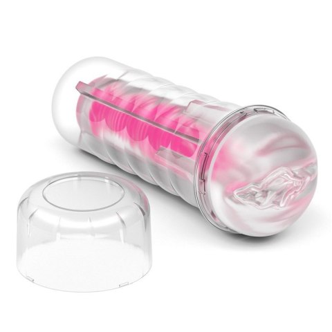 8.5&#039;&#039; Lumino Play Masturbator - Pink Glow Boss of toys