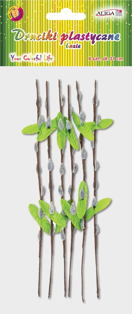 Bazie 31cm 6 gałązek | DPW-6172 Bazie 31cm 6 gałązek | DPW-6172