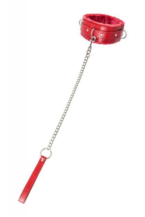 Anonymo collar, PU leather, red Boss of toys Anonymo collar, PU leather, red Boss of toys