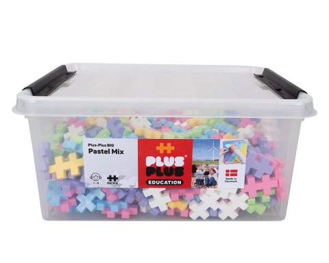 PLUS-PLUS BIG MIX PASTELOWYCH KOLORÓW - 400 ELEMENTÓW PLUS-PLUS BIG MIX PASTELOWYCH KOLORÓW - 400 ELEMENTÓW