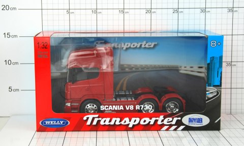 WELLY CIĘŻARÓWKA 1:32 SCANIA V8 R730 WELLY CIĘŻARÓWKA 1:32 SCANIA V8 R730