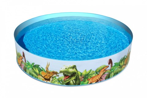Basen Ogrodowy dla dzieci Dinozaury BESTWAY 244x46cm 8FT Basen Ogrodowy dla dzieci Dinozaury BESTWAY 244x46cm 8FT