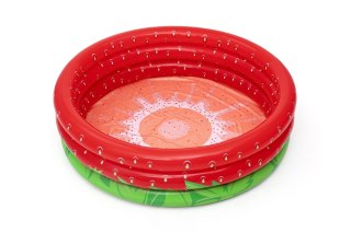 Basen Słodka Truskawka dla dzieci 2+ Brodzik 160x38cm BESTWAY + Łatka naprawcza