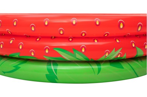 Basen Słodka Truskawka dla dzieci 2+ Brodzik 160x38cm BESTWAY + Łatka naprawcza