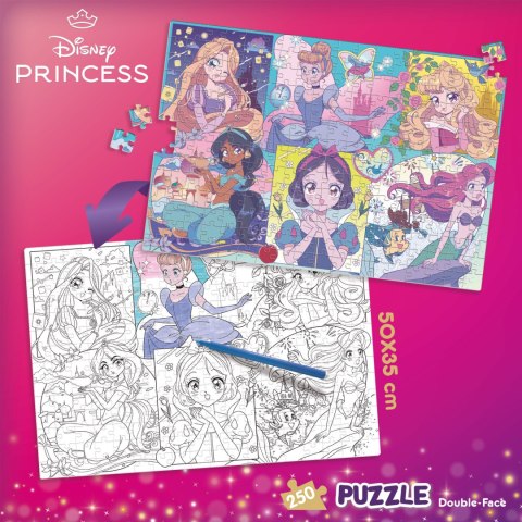 LISCIANI DISNEY PUZZLE DF PLUS 250 PRINCESS MANGA