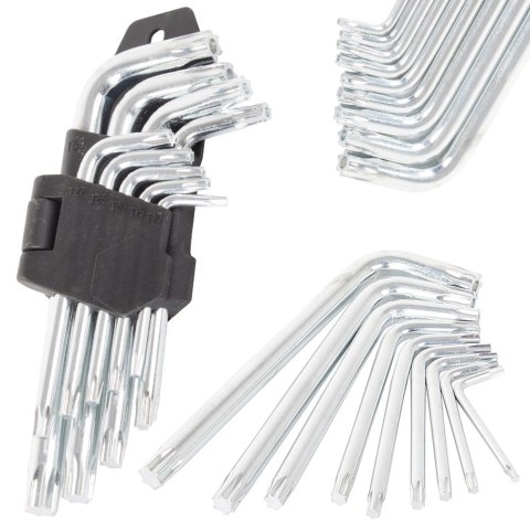 Klucze imbusowe imbusy 1,5-10 9 el zestaw torx 11285 Klucze imbusowe imbusy 1,5-10 9 el zestaw torx 11285