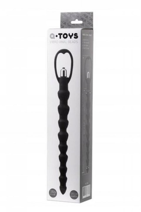 A-TOYS, Anal Vibration Chain, Silicone, Black, 32,7 cm Boss of toys A-TOYS, Anal Vibration Chain, Silicone, Black, 32,7 cm Boss of toys