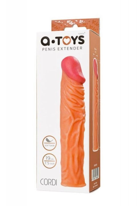 A-TOYS Penis Sleeve, Softskin Flesh 863005 Boss of toys A-TOYS Penis Sleeve, Softskin Flesh 863005 Boss of toys