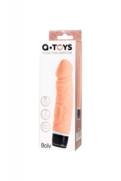A-TOYS, Realistic Multi-Speed Vibrator, Silicone, Vibration Modes, 15.9 CM Boss of toys A-TOYS, Realistic Multi-Speed Vibrator, Silicone, Vibration Modes, 15.9 CM Boss of toys