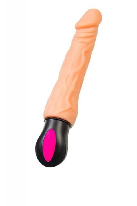 A-TOYS Realistic Vibrator with heating, TPE, 12 Modes, bendable, recharble Boss of toys