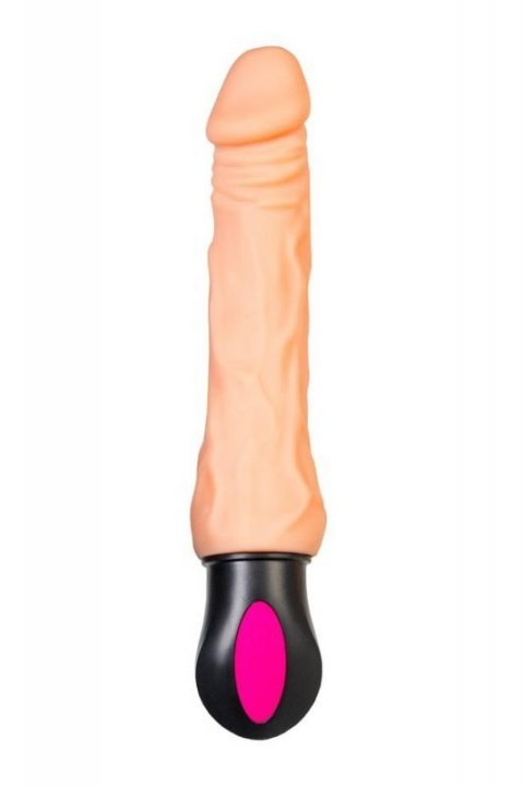 A-TOYS Realistic Vibrator with heating, TPE, 12 Modes, bendable, recharble Boss of toys
