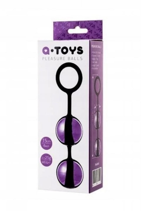 A-TOYS, Vaginal balls, ABS plastic, Purple, O 3.5 cm Boss of toys A-TOYS, Vaginal balls, ABS plastic, Purple, O 3.5 cm Boss of toys