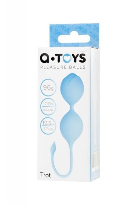 A-TOYS,Vaginal balls, Silicone, Blue, O 3.5 cm Boss of toys