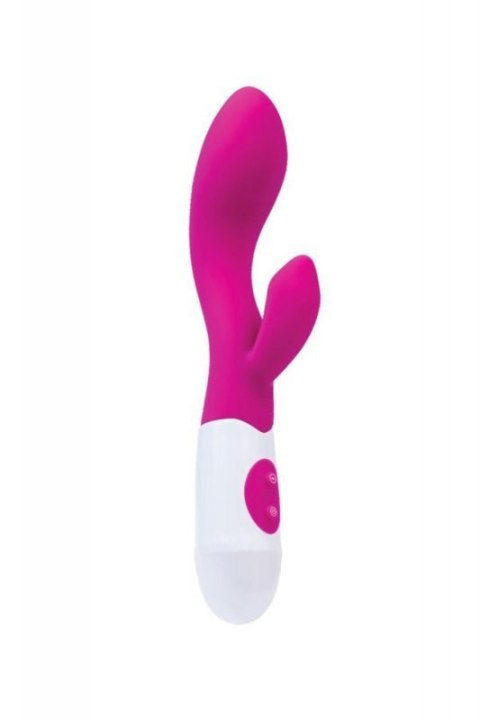 A-TOYS, Vibrator Fela with Clitoral Stimulator, Silicone, Pink, 20.5 cm, 10 speeds, 2xAAA Boss of toys A-TOYS, Vibrator Fela with Clitoral Stimulator, Silicone, Pink, 20.5 cm, 10 speeds, 2xAAA Boss of toys