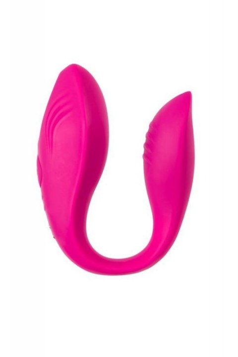A-TOYS Vibrator for couples Cobrum, silicone, pink, 9.6 cm Boss of toys
