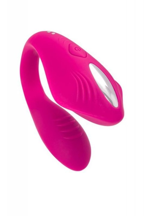 A-TOYS Vibrator for couples Cobrum, silicone, pink, 9.6 cm Boss of toys