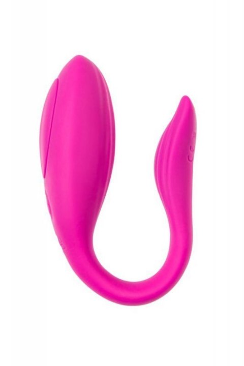 A-TOYS Vibrator for couples Dolphy, silicone, pink, 9.6 cm Boss of toys