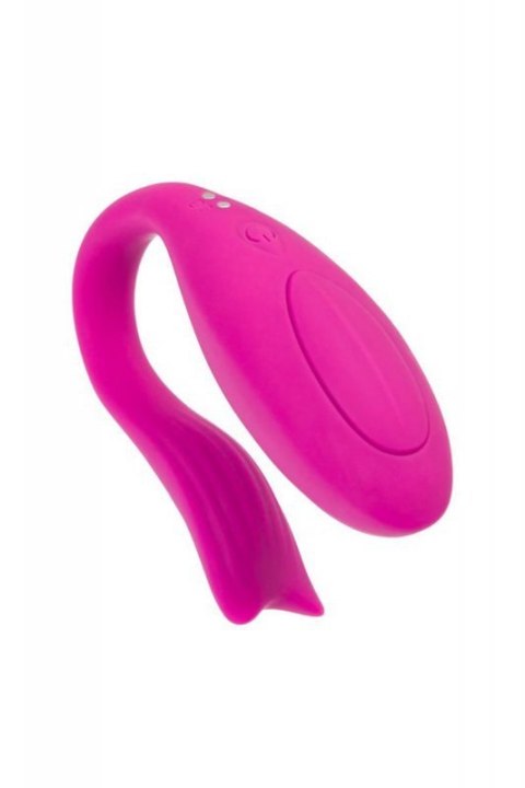 A-TOYS Vibrator for couples Dolphy, silicone, pink, 9.6 cm Boss of toys