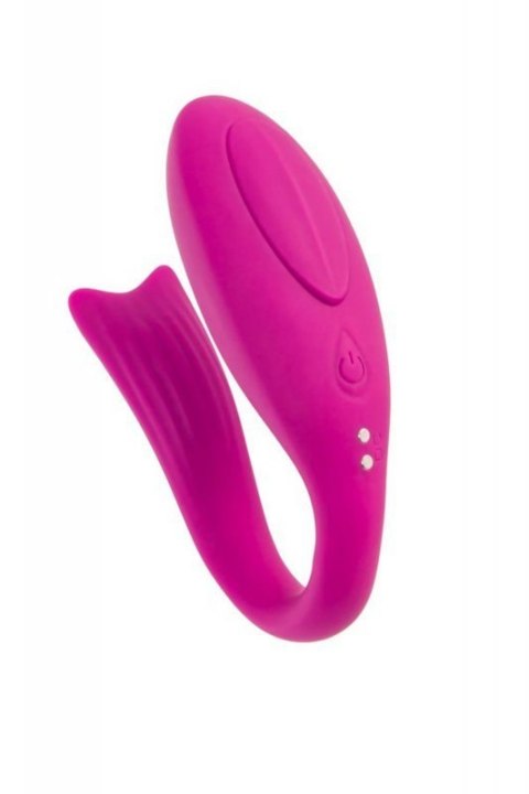 A-TOYS Vibrator for couples Dolphy, silicone, pink, 9.6 cm Boss of toys