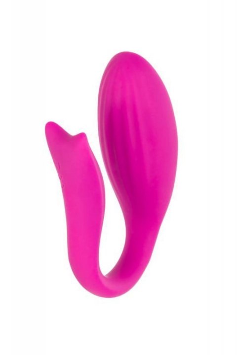 A-TOYS Vibrator for couples Dolphy, silicone, pink, 9.6 cm Boss of toys