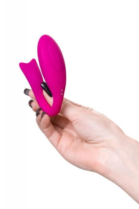 A-TOYS Vibrator for couples Dolphy, silicone, pink, 9.6 cm Boss of toys