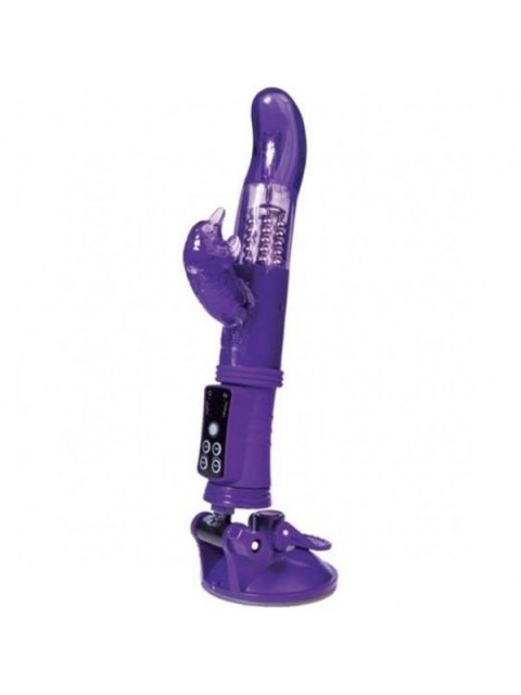 A-TOYS, Vibrator with clitoral stimulator, TPR, purple, 22,5 cm Boss of toys A-TOYS, Vibrator with clitoral stimulator, TPR, purple, 22,5 cm Boss of toys