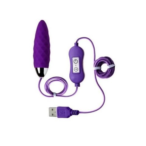 A-TOYS, Vibro egg 'Cony', with control panel, silicone, violet Boss of toys A-TOYS, Vibro egg 'Cony', with control panel, silicone, violet Boss of toys