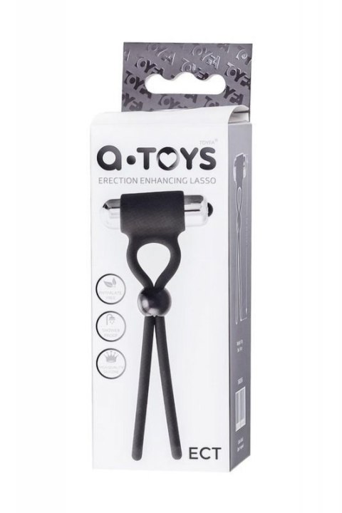 A-Toys Erection enhancing lasso Ect , black, silicone, 14cm Boss of toys