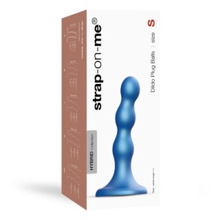 DILDO PLUG BALLS METALLIC BLUE - S Boss of toys