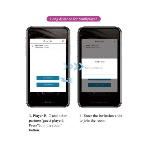 PRETTY LOVE - August, Mobile APP Long-distance Control 12 vibration functions, ABS Silicone, USB rechargeable Boss of toys