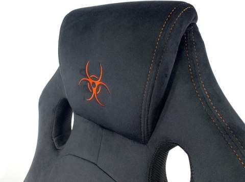 Fotel obrotowy do biurka CARRERA M ALCANTARA BLACK OUTLET Lugano