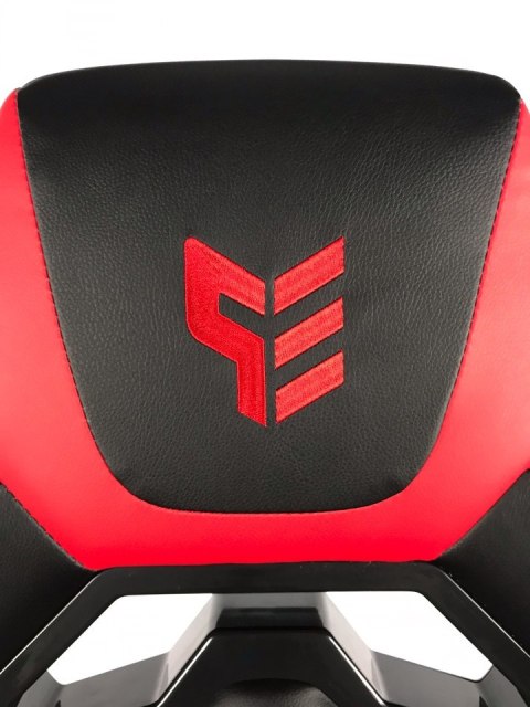 Fotel obrotowy do biurka REVENTON RED PU SPC OUTLET Prototype