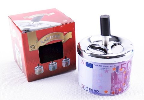 Popielniczka zamykana kręcona EURO Popielniczka zamykana kręcona EURO