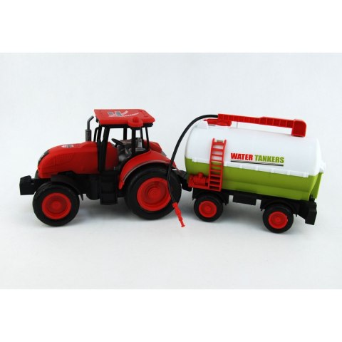 TRAKTOR Z PRZYCZEPĄ POD KLOSZEM TRAKTOR Z PRZYCZEPĄ POD KLOSZEM