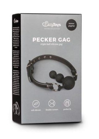 Knebel-Ball Gag With Silicone Beads Boss of toys