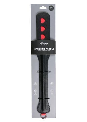 Pejcz-Long Leather Paddle With Heart Boss of toys Pejcz-Long Leather Paddle With Heart Boss of toys
