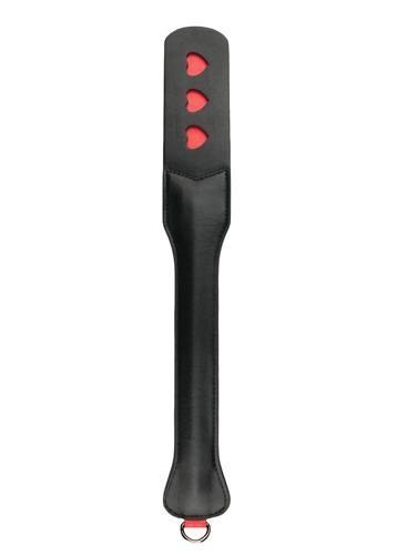 Pejcz-Long Leather Paddle With Heart Boss of toys Pejcz-Long Leather Paddle With Heart Boss of toys