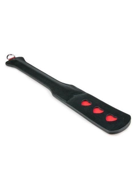 Pejcz-Long Leather Paddle With Heart Boss of toys Pejcz-Long Leather Paddle With Heart Boss of toys
